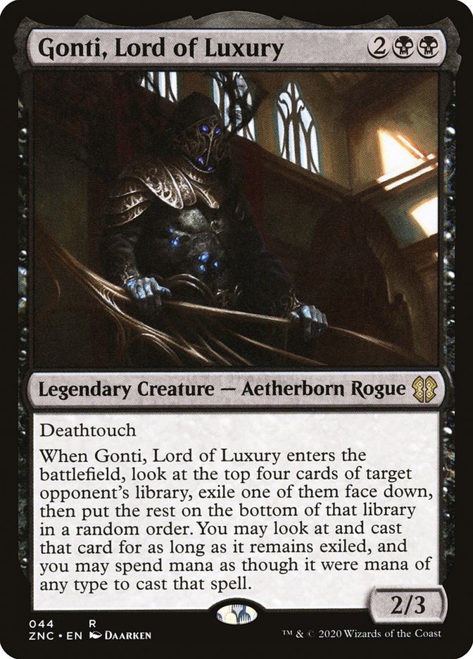 Gonti, Lord of Luxury [Zendikar Rising Commander] | I Want That Stuff Brandon