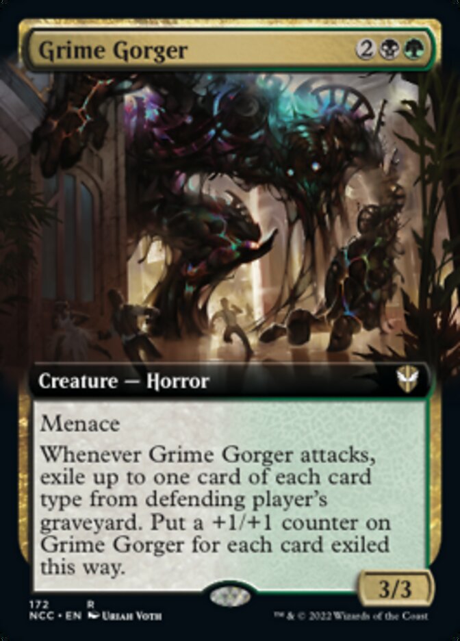 Grime Gorger (Extended Art) [Streets of New Capenna Commander] | I Want That Stuff Brandon