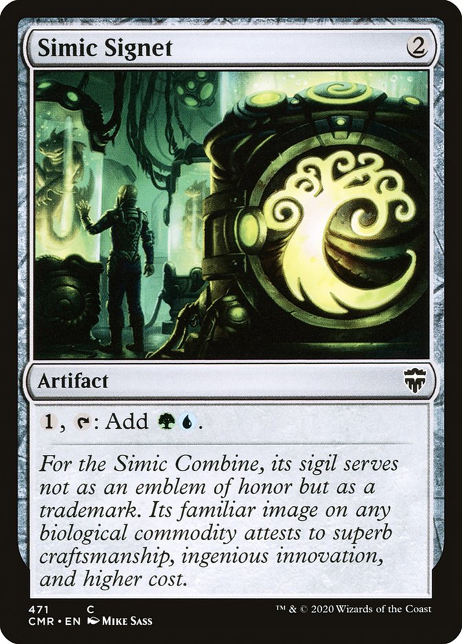 Simic Signet [Commander Legends] | I Want That Stuff Brandon