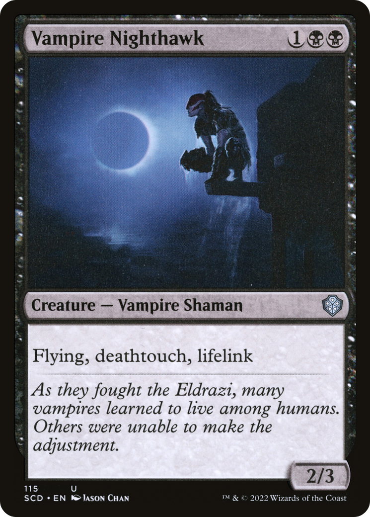 Vampire Nighthawk [Starter Commander Decks] | I Want That Stuff Brandon