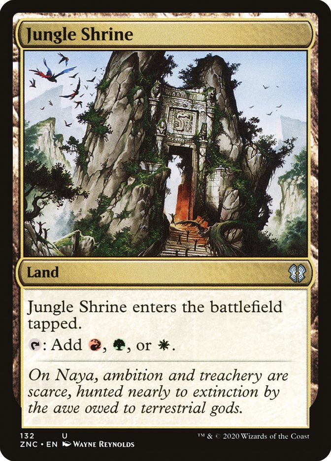 Jungle Shrine [Zendikar Rising Commander] | I Want That Stuff Brandon