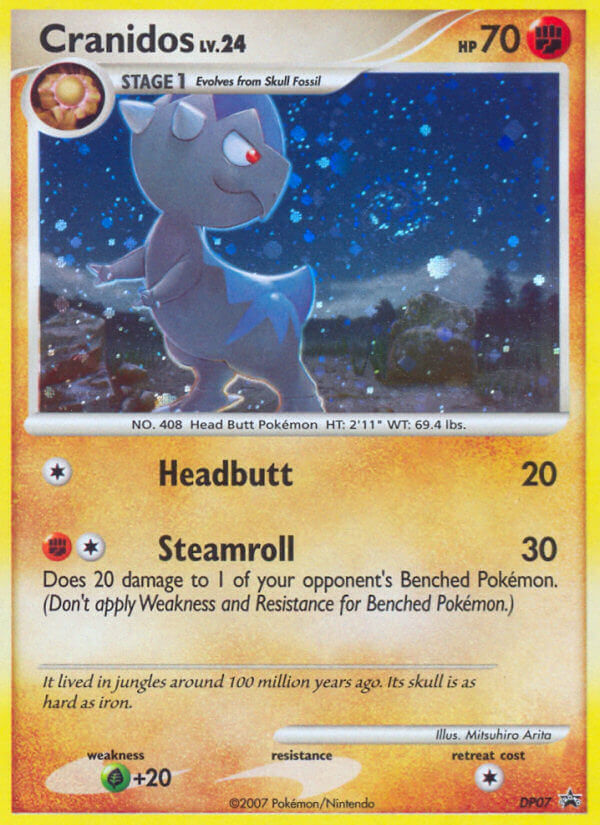 Cranidos (DP07) [Diamond & Pearl: Black Star Promos] | I Want That Stuff Brandon