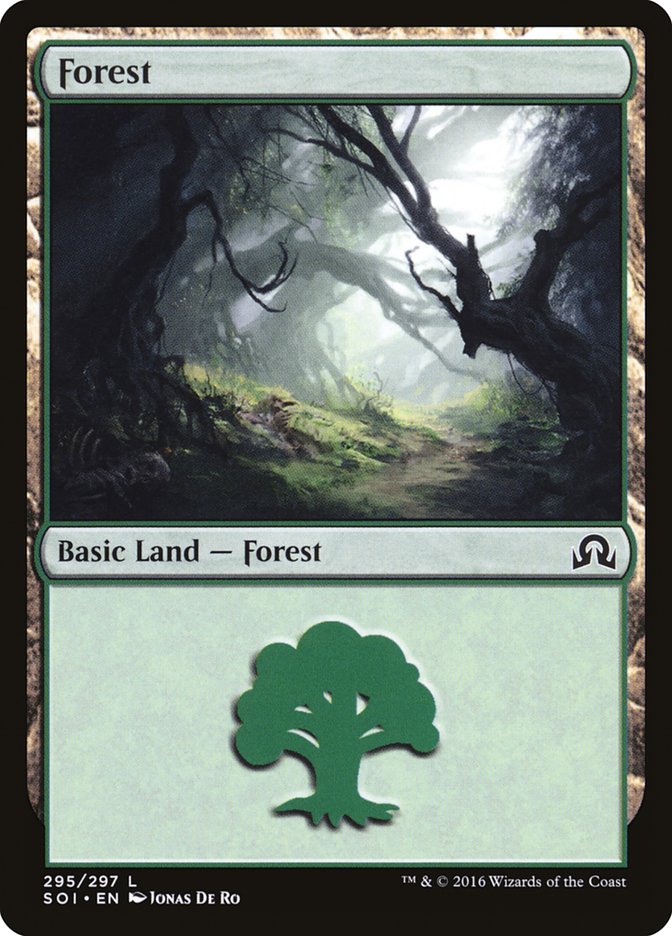Forest (295) [Shadows over Innistrad] | I Want That Stuff Brandon