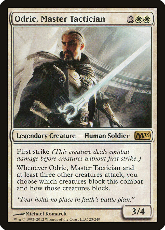 Odric, Master Tactician [Magic 2013] | I Want That Stuff Brandon