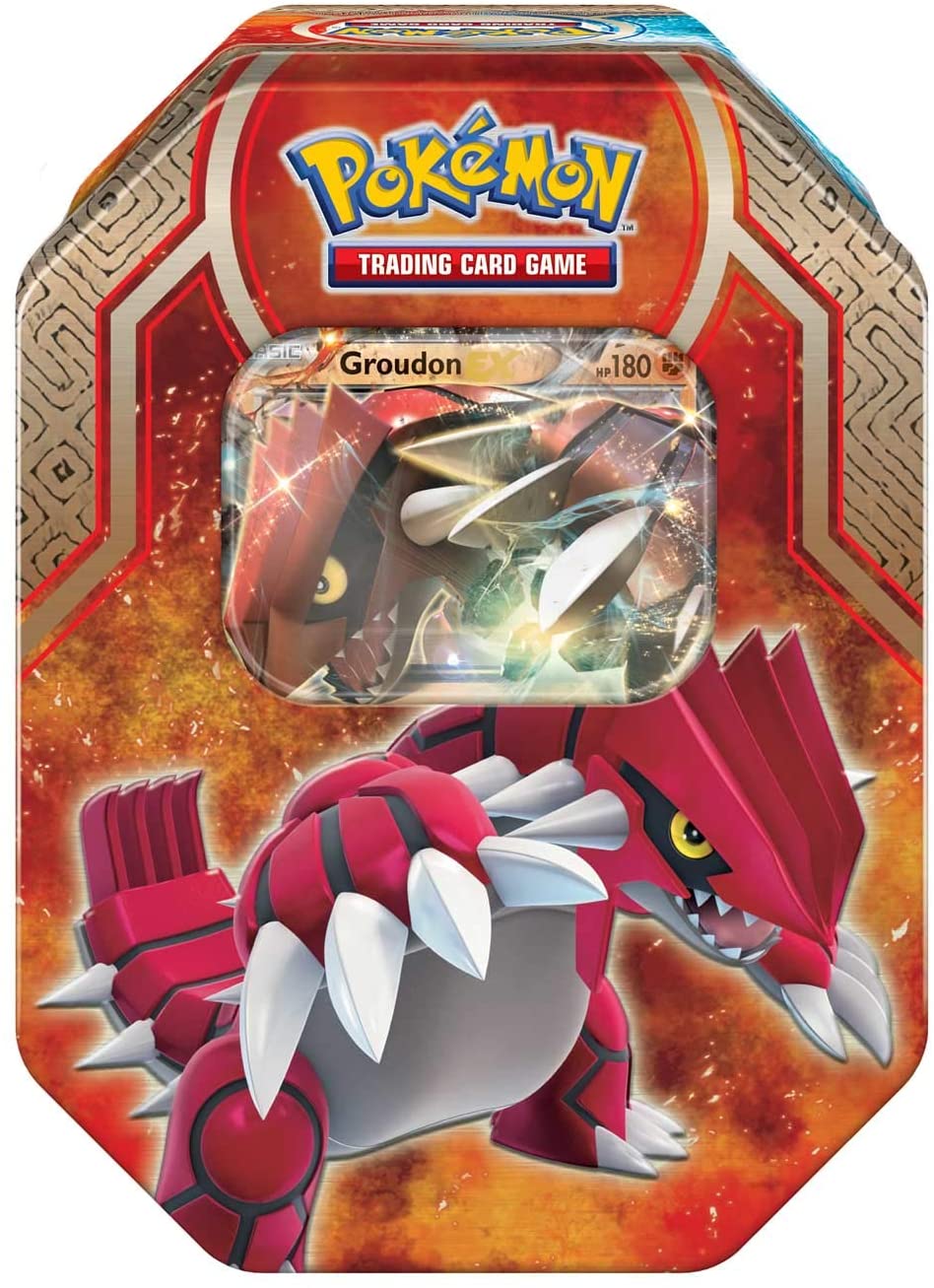 XY: Primal Clash - Legends of Hoenn Collector's Tin (Groudon EX) | I Want That Stuff Brandon