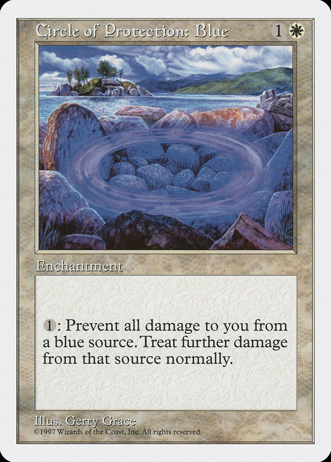 Circle of Protection: Blue [Fifth Edition] | I Want That Stuff Brandon