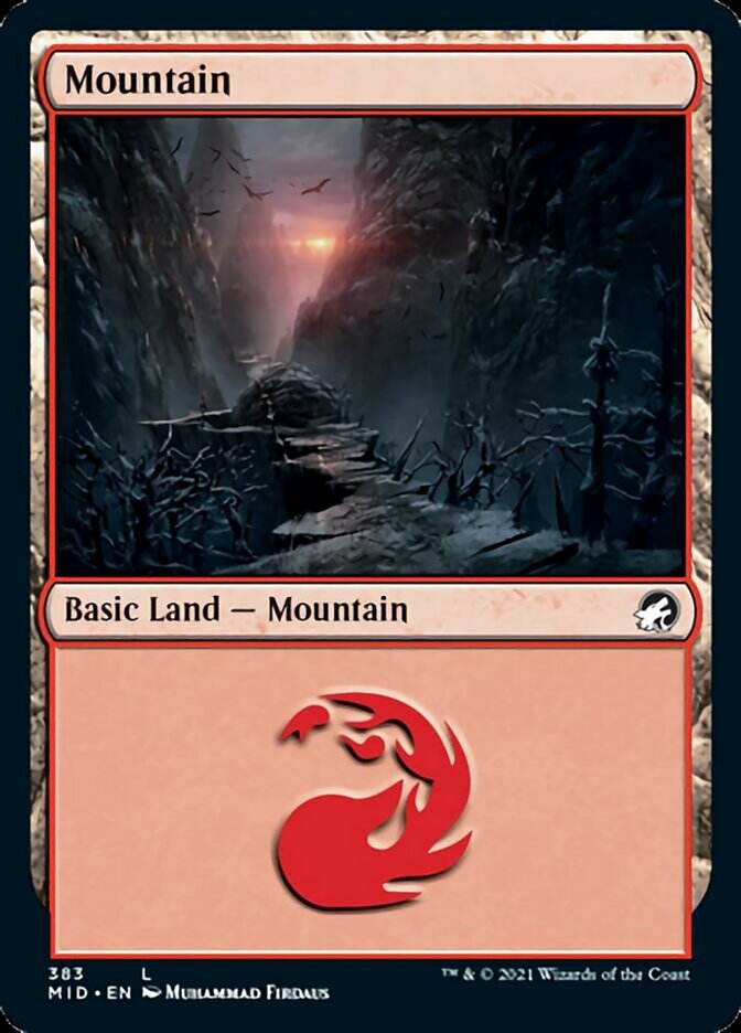 Mountain (383) [Innistrad: Midnight Hunt] | I Want That Stuff Brandon