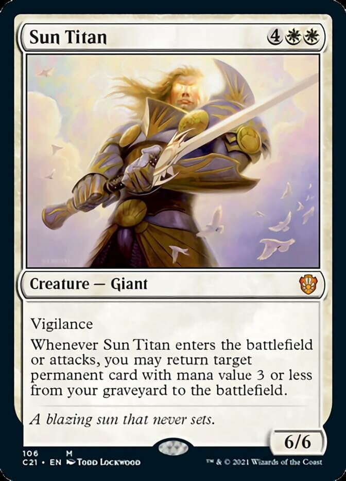 Sun Titan [Commander 2021] | I Want That Stuff Brandon