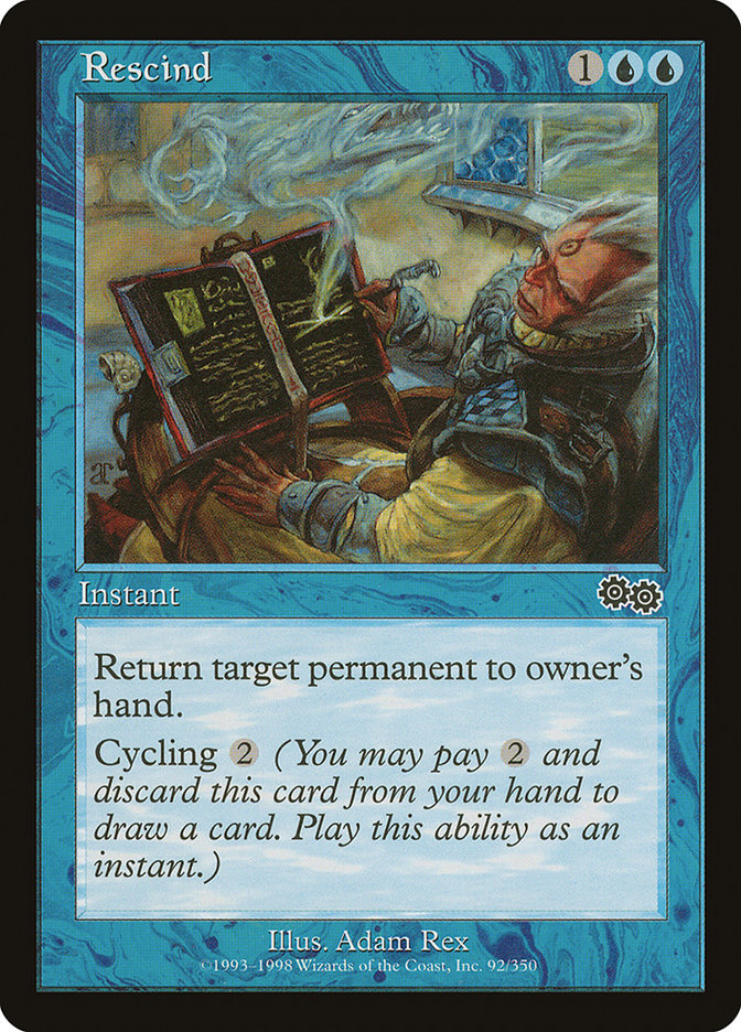 Rescind [Urza's Saga] | I Want That Stuff Brandon