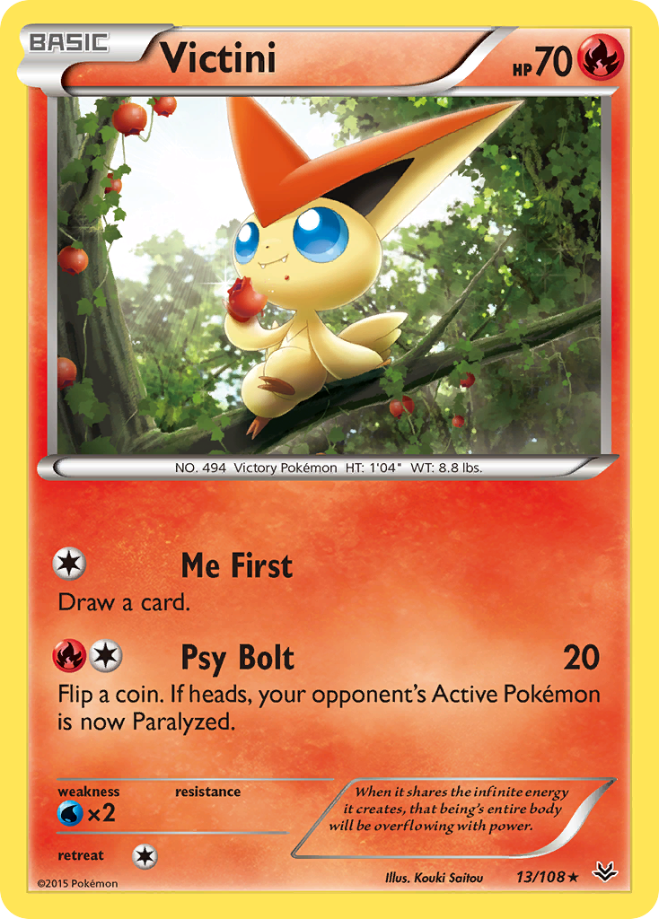 Victini (13/108) [XY: Roaring Skies] | I Want That Stuff Brandon