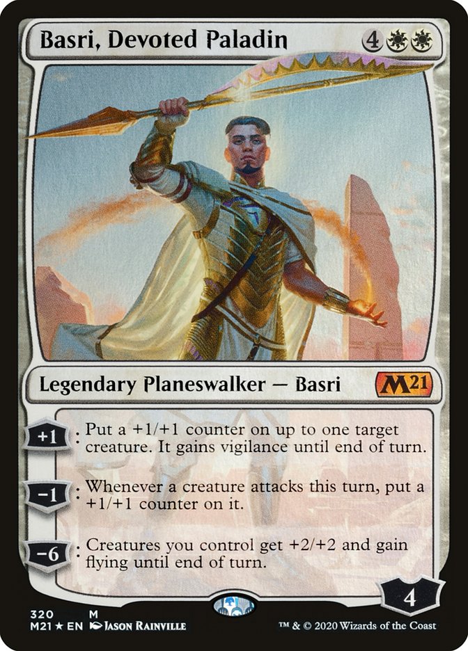 Basri, Devoted Paladin [Core Set 2021] | I Want That Stuff Brandon