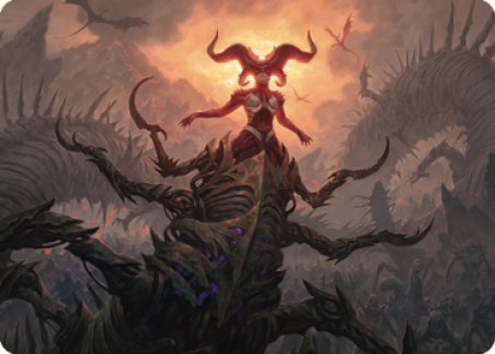 Sheoldred, the Apocalypse Art Card [Dominaria United Art Series] | I Want That Stuff Brandon