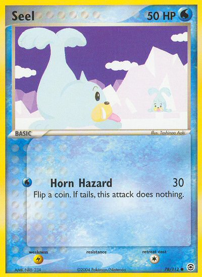 Seel (78/112) [EX: FireRed & LeafGreen] | I Want That Stuff Brandon
