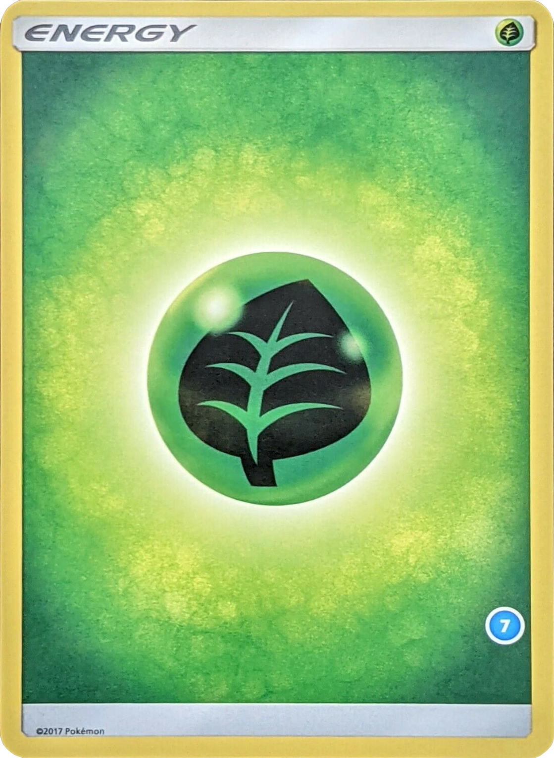 Grass Energy (Deck Exclusive #7) [Sun & Moon: Trainer Kit - Alolan Ninetales] | I Want That Stuff Brandon
