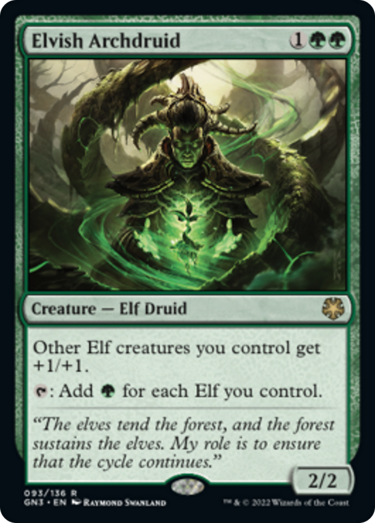 Elvish Archdruid [Game Night: Free-for-All] | I Want That Stuff Brandon