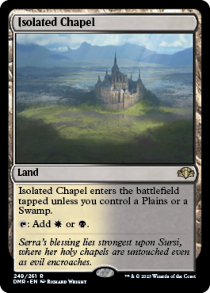 Isolated Chapel [Dominaria Remastered] | I Want That Stuff Brandon