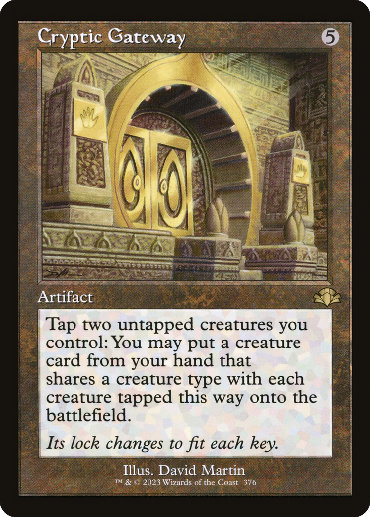 Cryptic Gateway (Retro) [Dominaria Remastered] | I Want That Stuff Brandon