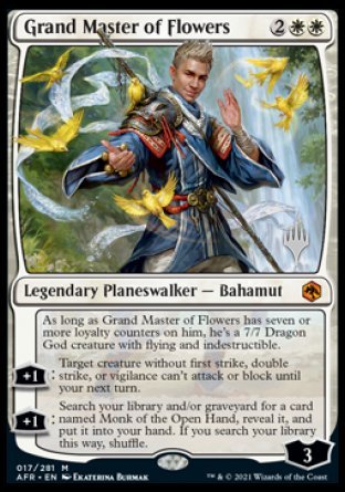 Grand Master of Flowers (Promo Pack) [Dungeons & Dragons: Adventures in the Forgotten Realms Promos] | I Want That Stuff Brandon