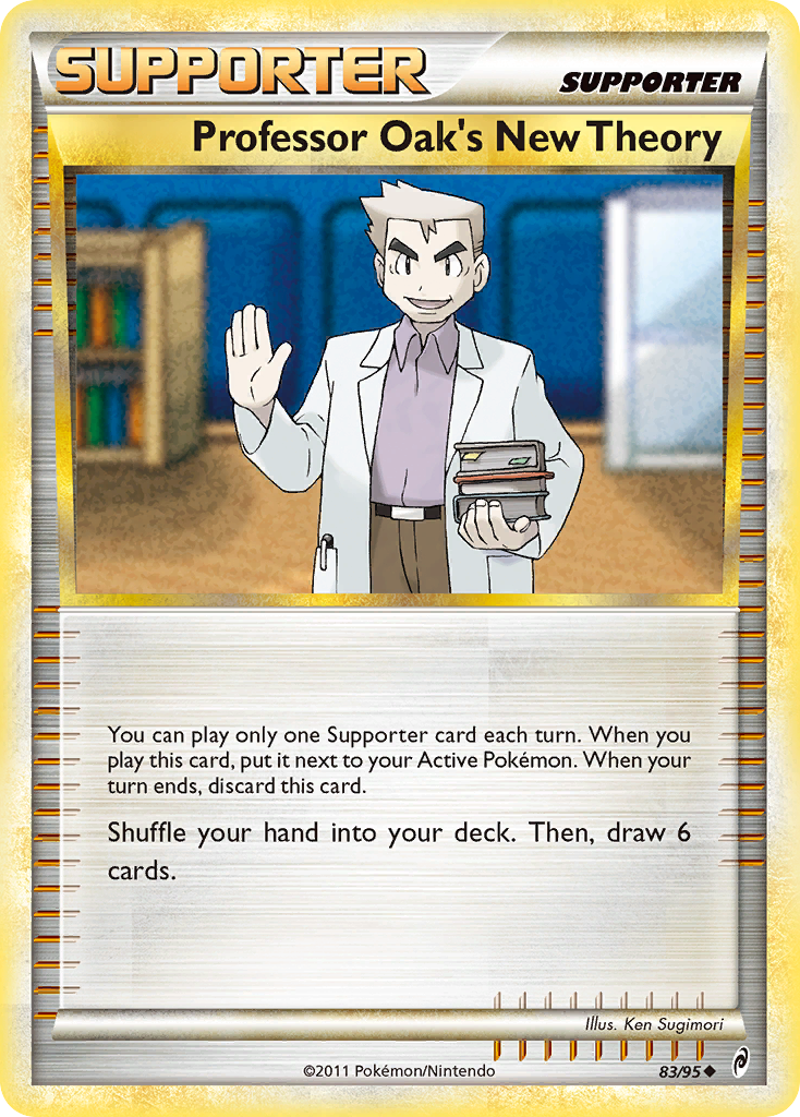 Professor Oak's New Theory (83/95) [HeartGold & SoulSilver: Call of Legends] | I Want That Stuff Brandon