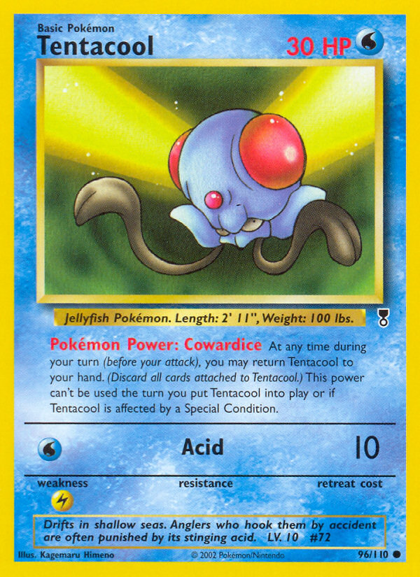 Tentacool (96/110) [Legendary Collection] | I Want That Stuff Brandon