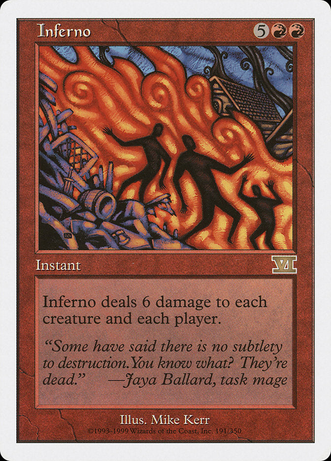 Inferno [Classic Sixth Edition] | I Want That Stuff Brandon