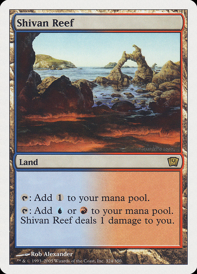 Shivan Reef [Ninth Edition] | I Want That Stuff Brandon