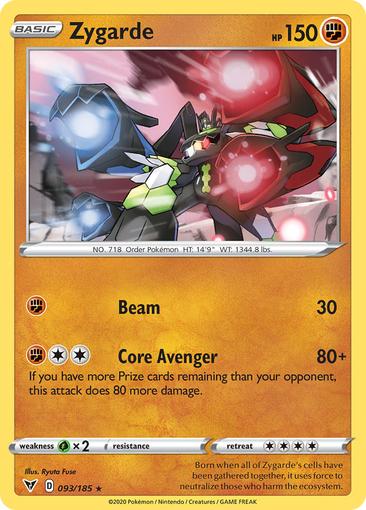 Zygarde (093/185) [Sword & Shield: Vivid Voltage] | I Want That Stuff Brandon