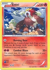 Entei (14/98) (Cosmos Holo) (Blister Exclusive) [XY: Ancient Origins] | I Want That Stuff Brandon