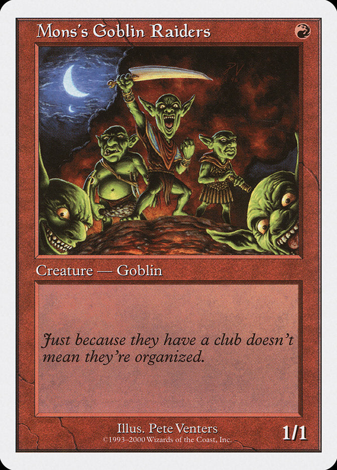 Mons's Goblin Raiders [Starter 2000] | I Want That Stuff Brandon