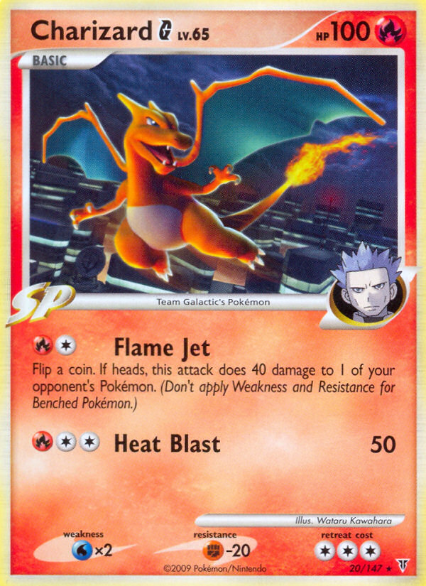 Charizard G (20/147) [Platinum: Supreme Victors] | I Want That Stuff Brandon