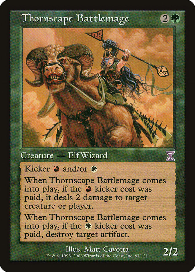Thornscape Battlemage [Time Spiral Timeshifted] | I Want That Stuff Brandon