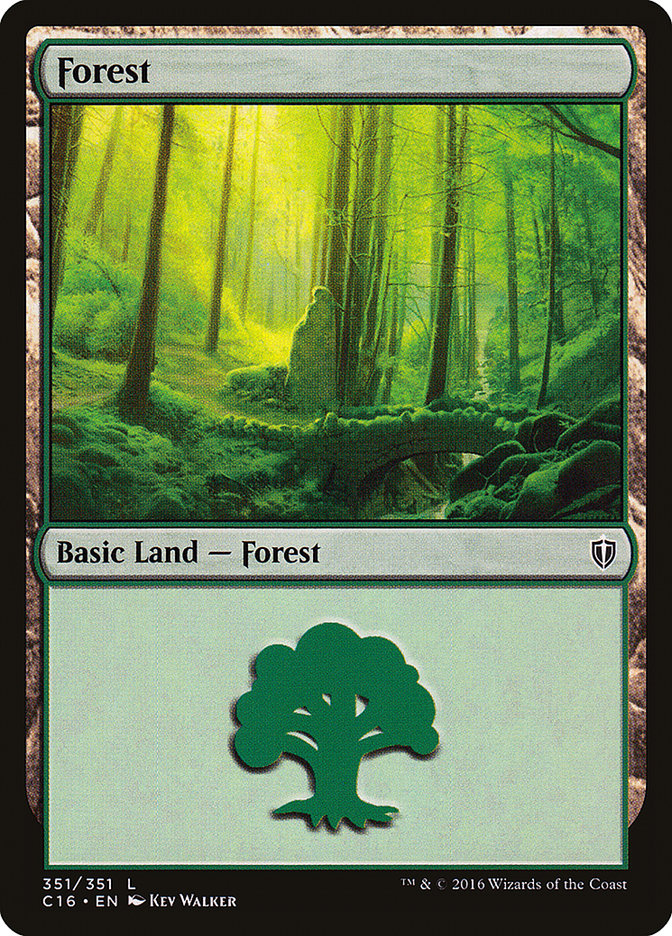 Forest (351) [Commander 2016] | I Want That Stuff Brandon