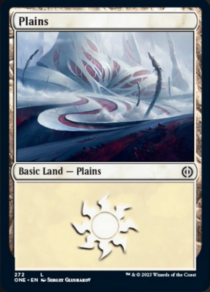 Plains (272) [Phyrexia: All Will Be One] | I Want That Stuff Brandon