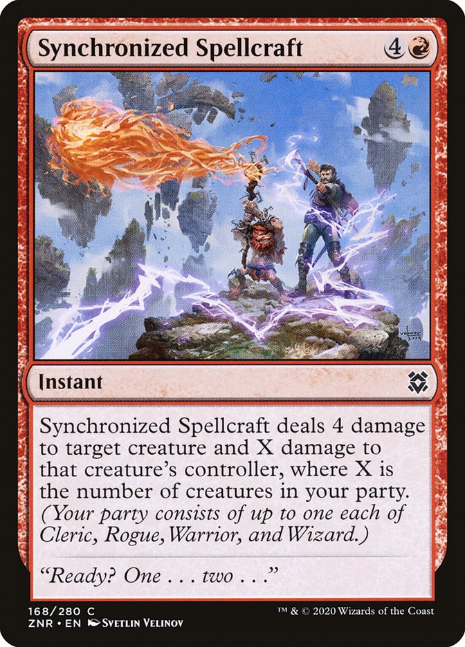 Synchronized Spellcraft [Zendikar Rising] | I Want That Stuff Brandon