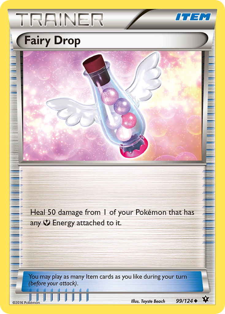 Fairy Drop (99/124) [XY: Fates Collide] | I Want That Stuff Brandon