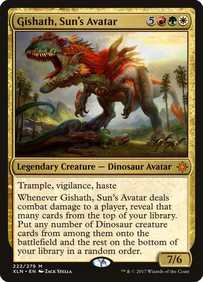 Gishath, Sun's Avatar [Ixalan] | I Want That Stuff Brandon