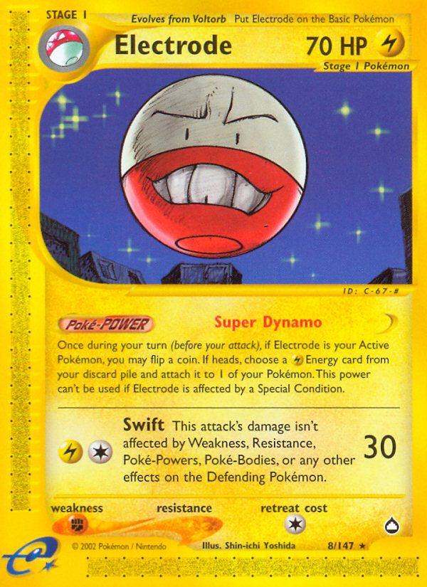 Electrode (8/147) [Aquapolis] | I Want That Stuff Brandon