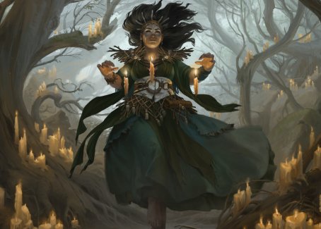 Candlegrove Witch 1 Art Card [Innistrad: Midnight Hunt Art Series] | I Want That Stuff Brandon