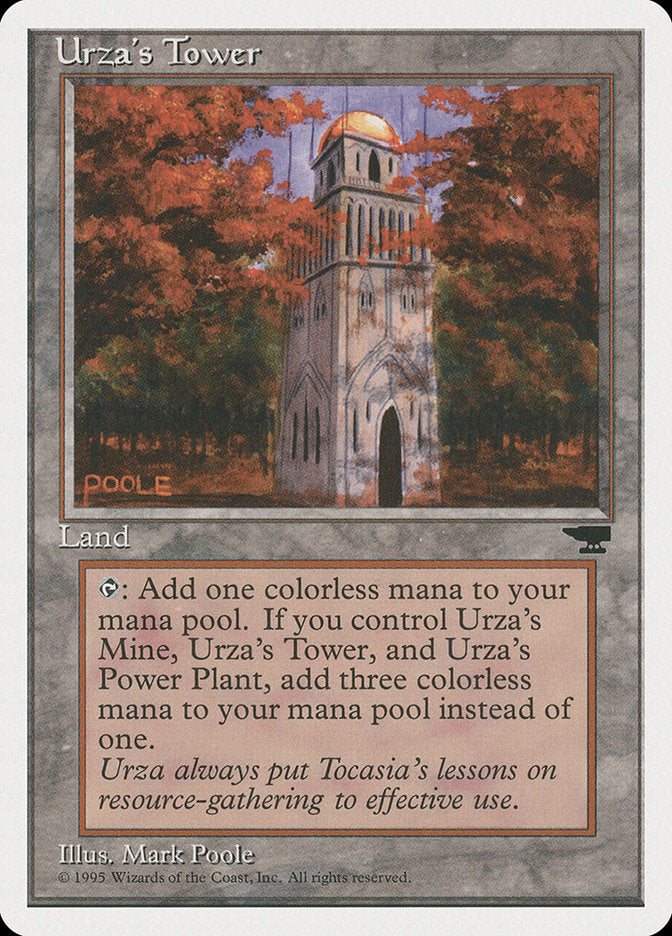 Urza's Tower (Autumn Leaves) [Chronicles] | I Want That Stuff Brandon