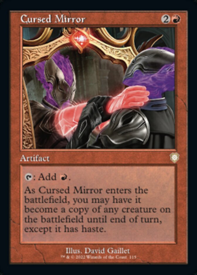 Cursed Mirror (Retro) [The Brothers' War Commander] | I Want That Stuff Brandon