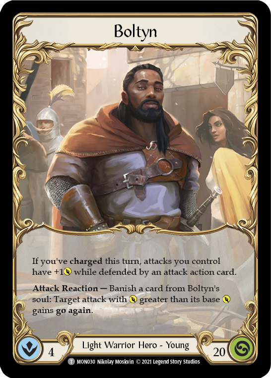 Ser Boltyn, Breaker of Dawn // Boltyn [MON029 // MON030] 1st Edition Normal | I Want That Stuff Brandon