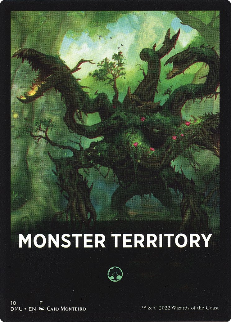 Monster Territory Theme Card [Dominaria United Tokens] | I Want That Stuff Brandon