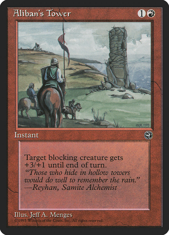 Aliban's Tower (Reyhan Flavor Text) [Homelands] | I Want That Stuff Brandon