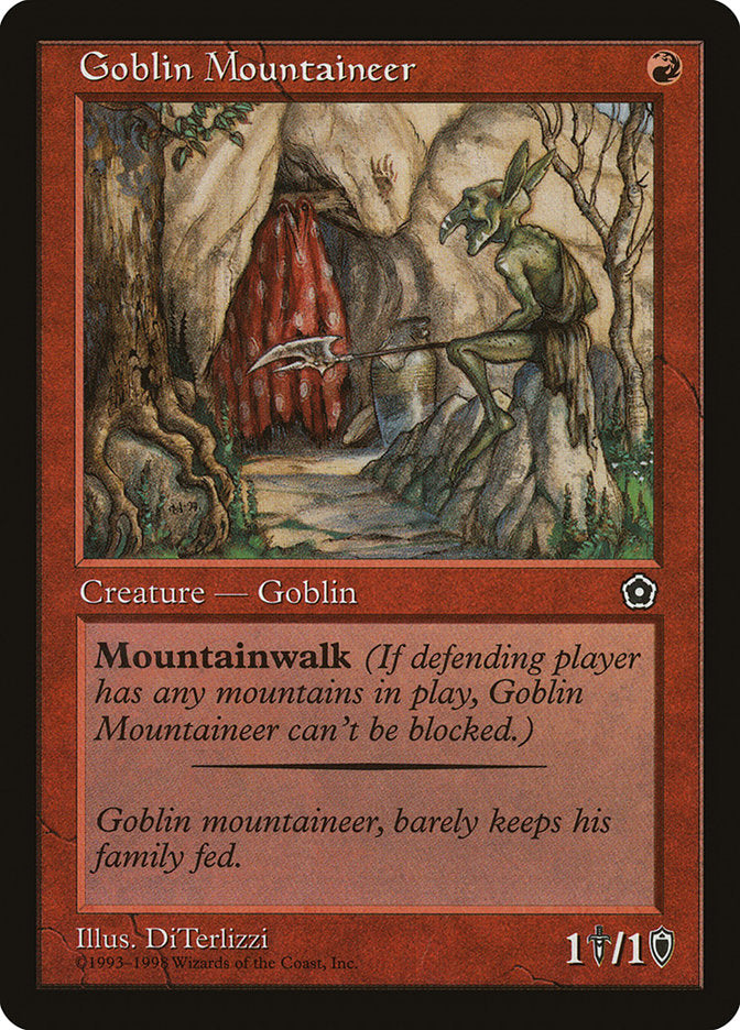 Goblin Mountaineer [Portal Second Age] | I Want That Stuff Brandon