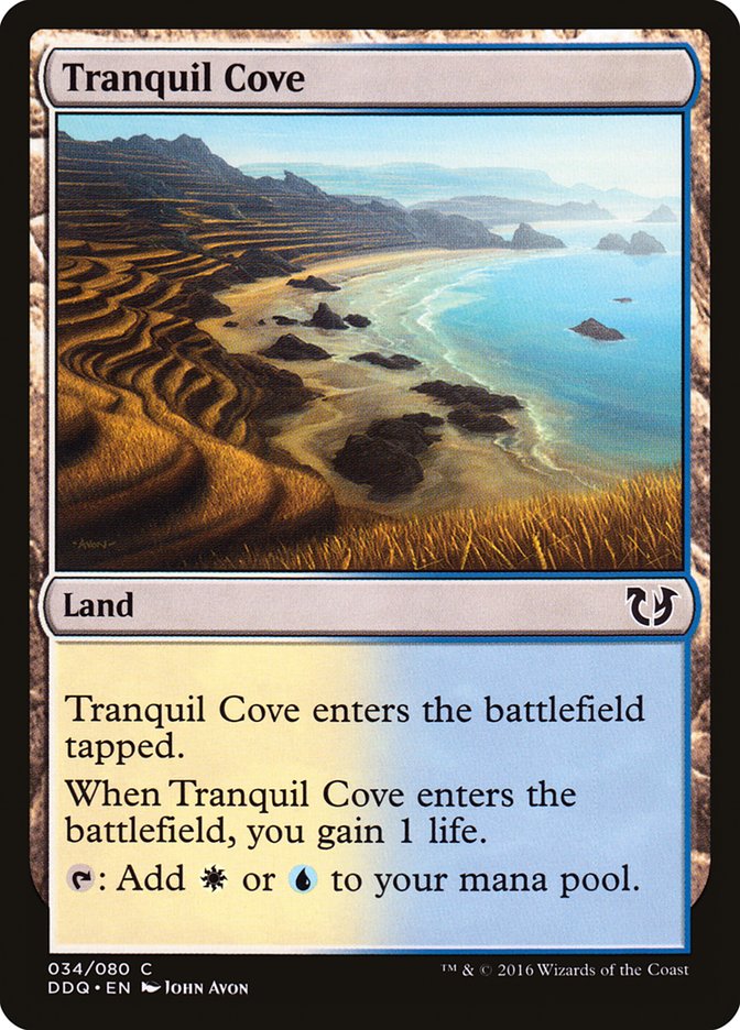 Tranquil Cove [Duel Decks: Blessed vs. Cursed] | I Want That Stuff Brandon