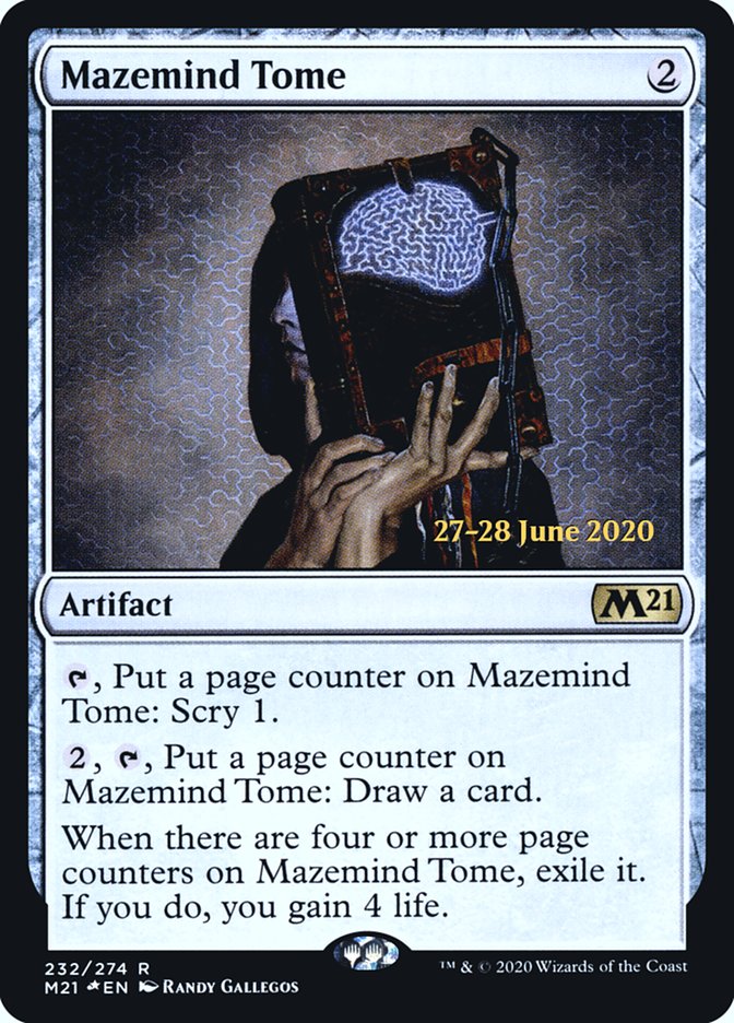 Mazemind Tome [Core Set 2021 Prerelease Promos] | I Want That Stuff Brandon