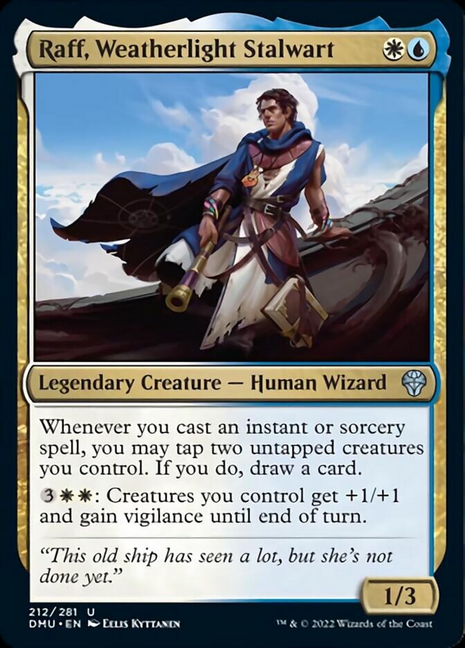 Raff, Weatherlight Stalwart [Dominaria United] | I Want That Stuff Brandon