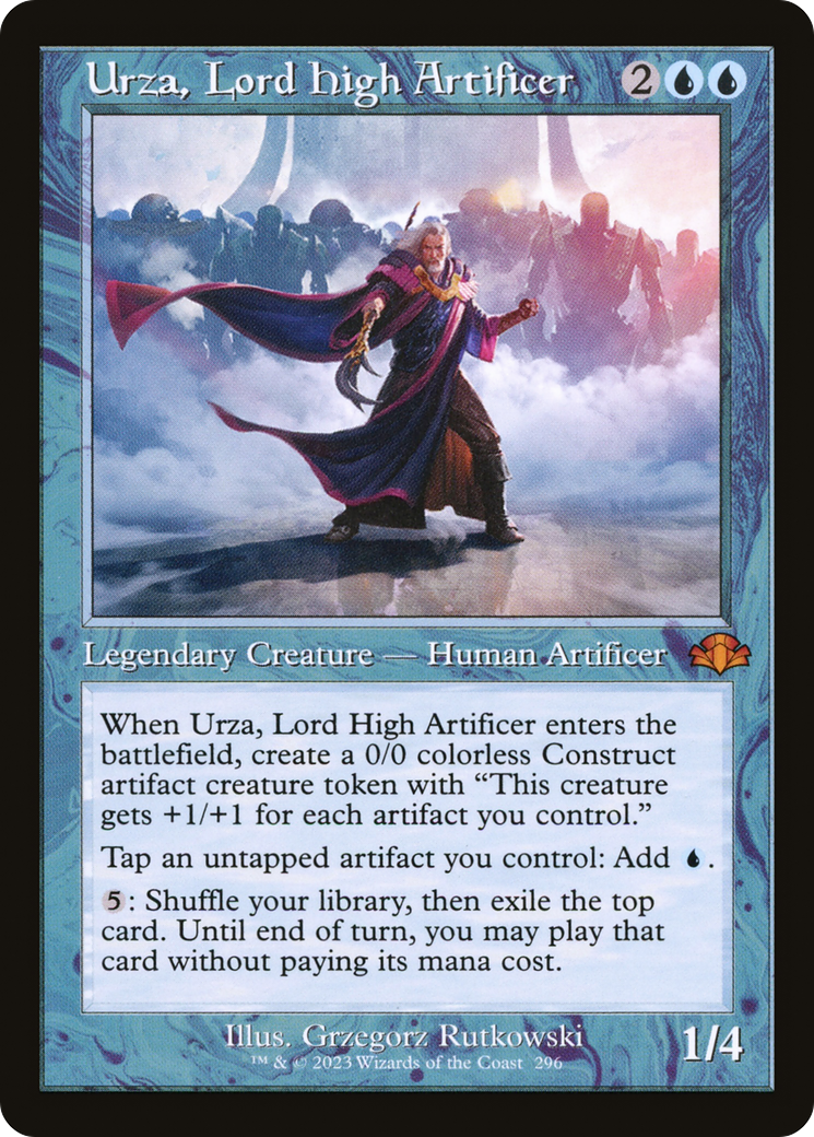 Urza, Lord High Artificer (Retro) [Dominaria Remastered] | I Want That Stuff Brandon