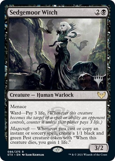 Sedgemoor Witch (Promo Pack) [Strixhaven: School of Mages Promos] | I Want That Stuff Brandon
