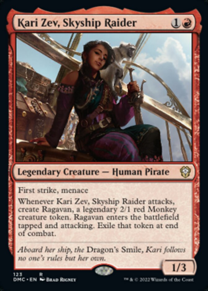 Kari Zev, Skyship Raider [Dominaria United Commander] | I Want That Stuff Brandon